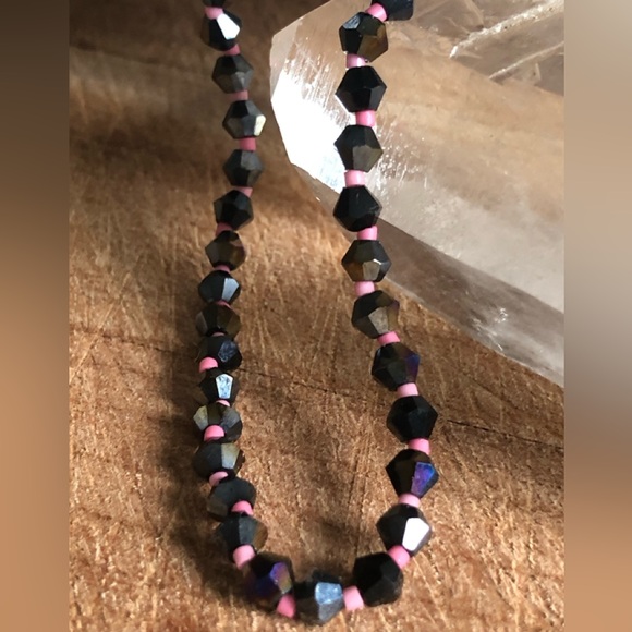 - Barbie Pink Choker Style necklace - Picture 4 of 6